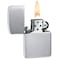 Zippo 2024 Zippo Sterling Silver 1941 Replica Hand Satin Finish Velour Box ZIP-24 - alternate 2